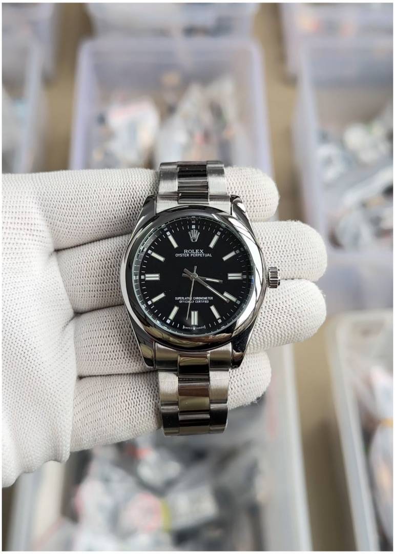 Rolex Oyster Perpetual Milagauss Silver Black - J1467