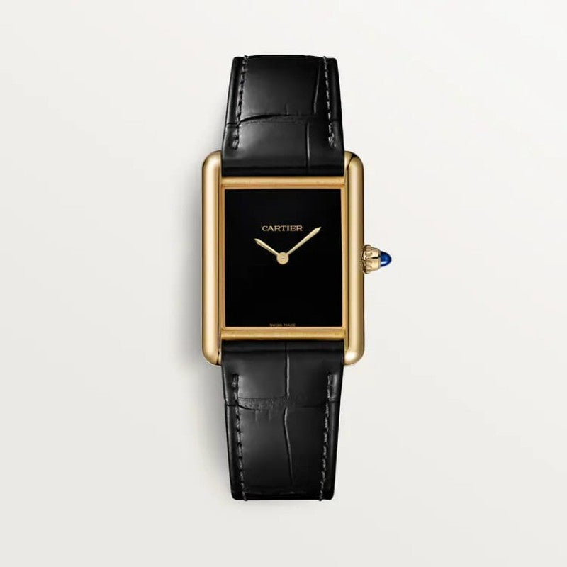 Cartier Tank Must Premiums Black Gold