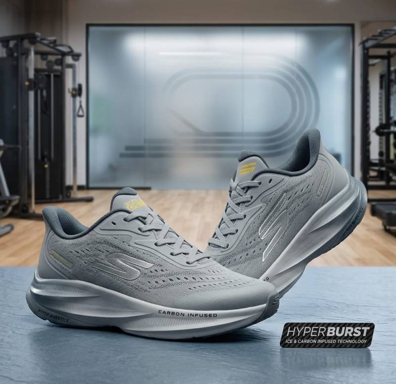 Skechers Aero Spark Hyper Burst Running grey