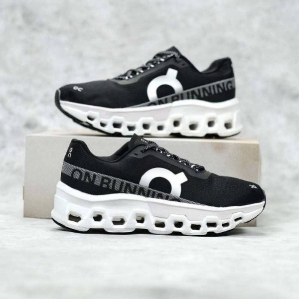 On Cloud Monster Black White