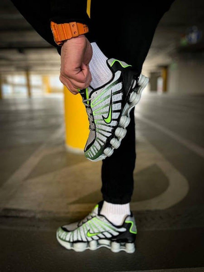 Nike shox tl wolf grey lime blast grailed