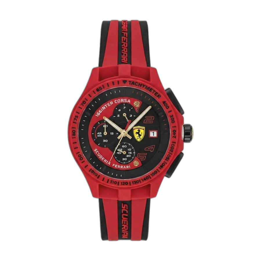 Ferrari Scuderia Red Black Dial
