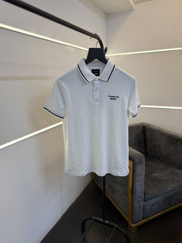 Hugo bos imported polo tshirt white