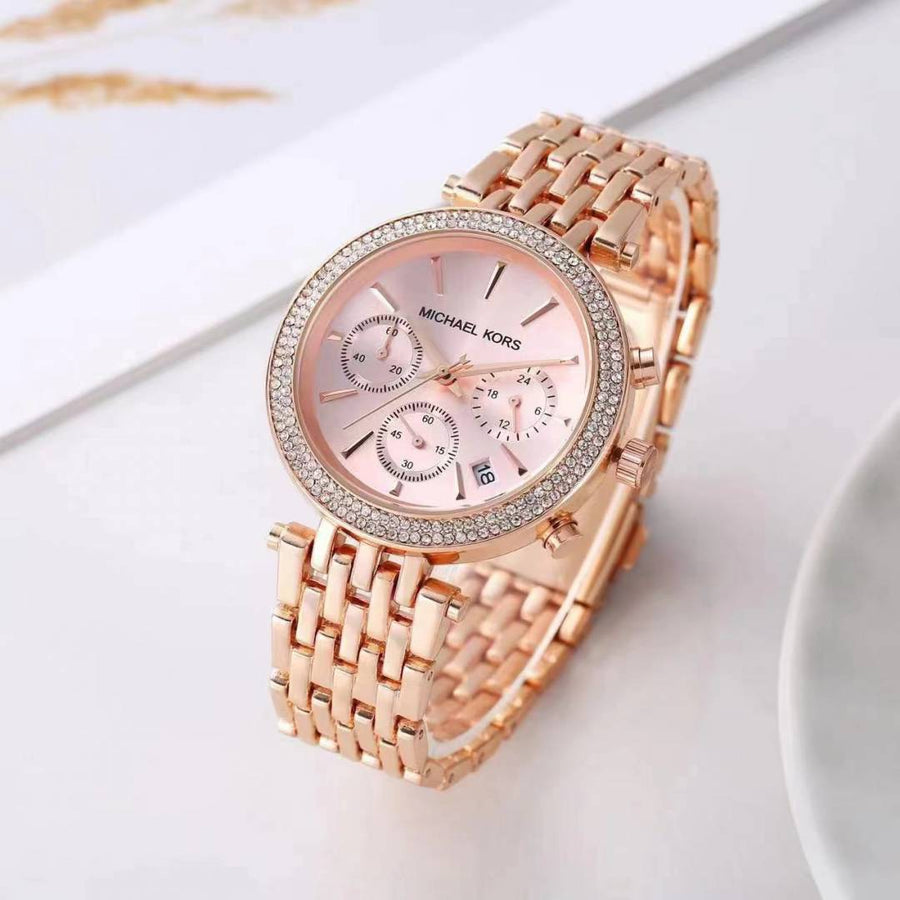 Michael kors Darci Chronograph Copper-Pink