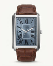 Fossil_il Carraway FS6078 Brown sky Blue Dial