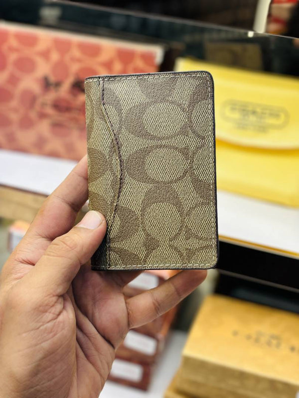 158 Coach PREMIUM QUALITY CARD HOLDER WALLET NO74
