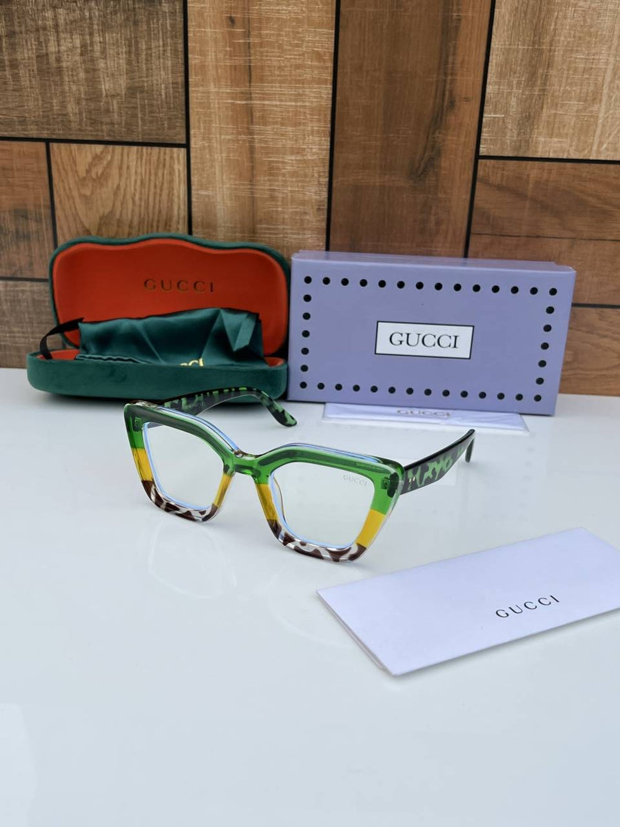 Gucci 6186 green plano