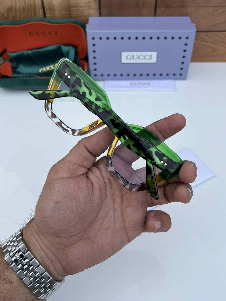 Gucci 6186 green plano
