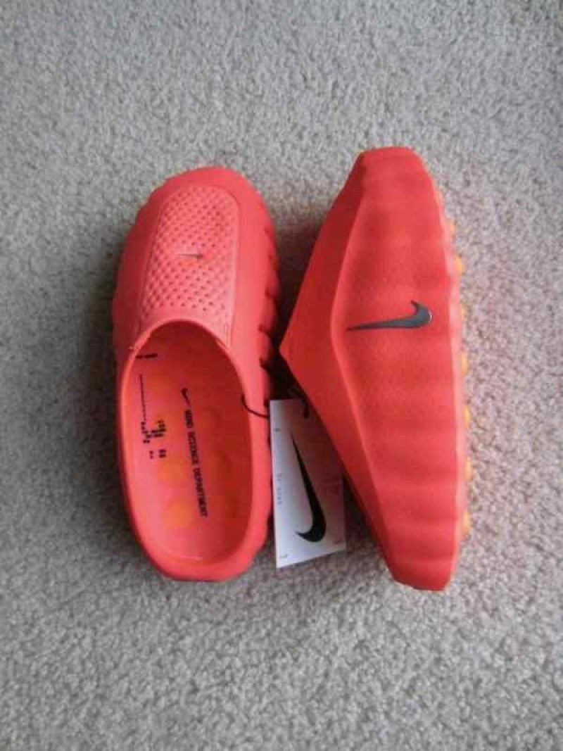 Nike Mind 001 Mules In Solar Red fix