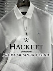 Hackett imported Half Linen Shirts