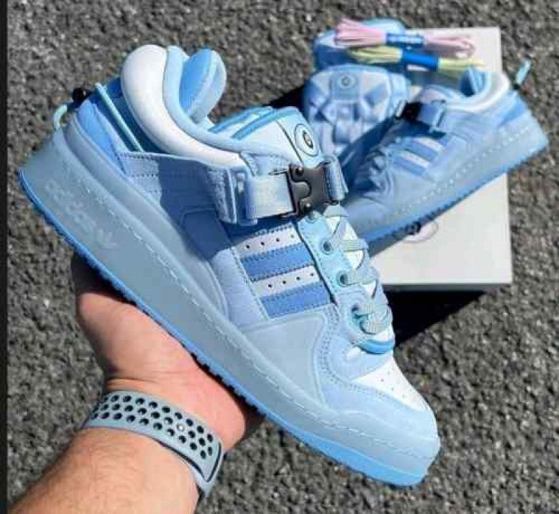 Adidas Fourm Bad Bunny TINT BLUE