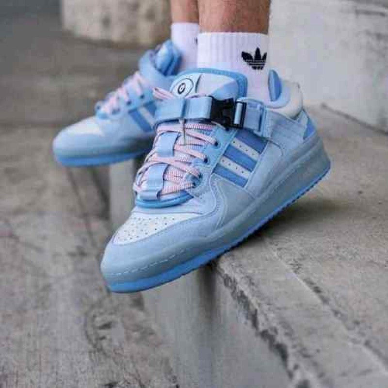 Adidas Fourm Bad Bunny TINT BLUE