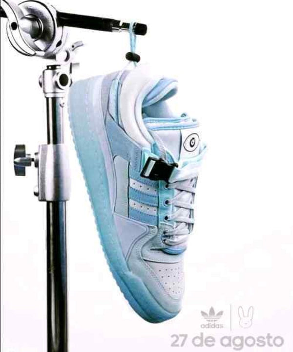 Adidas Fourm Bad Bunny TINT BLUE