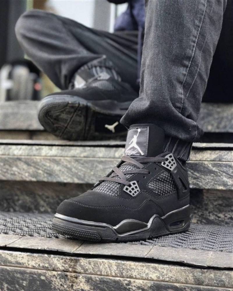 Nike Air Jordan Retro 4 Black Cat SEMI UA sale