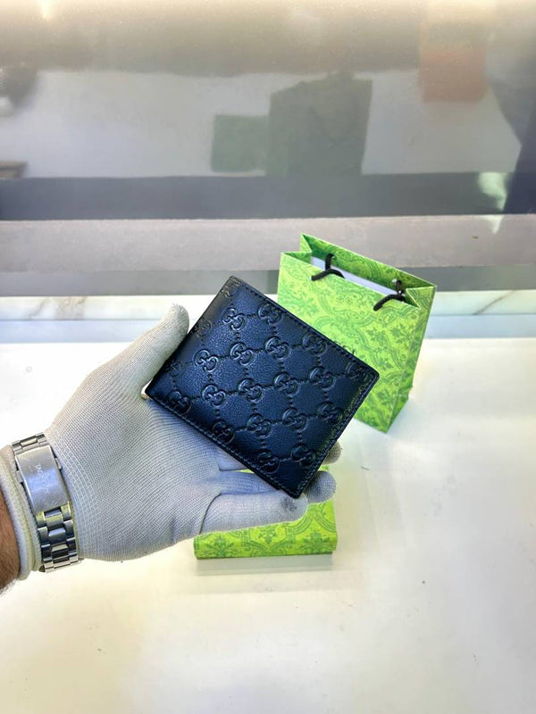 Gucci Wallet Black Premium Quality Fa 313