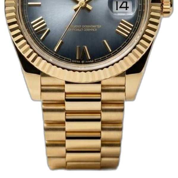 Rolex Oyster Perpetual Day Date 40 Battery Gold-Grey