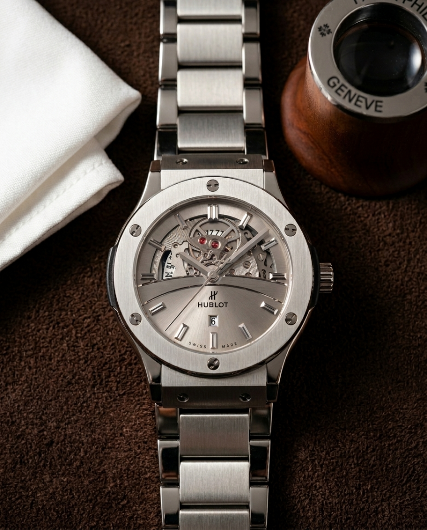 Hublot Classic Fusion Titanium Racing Grey