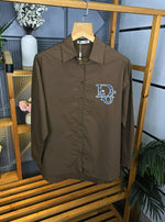 DIO LOGO SHIRT BROWN S124-BR