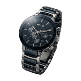 Rado centrix chronograph 2 ton Black silver