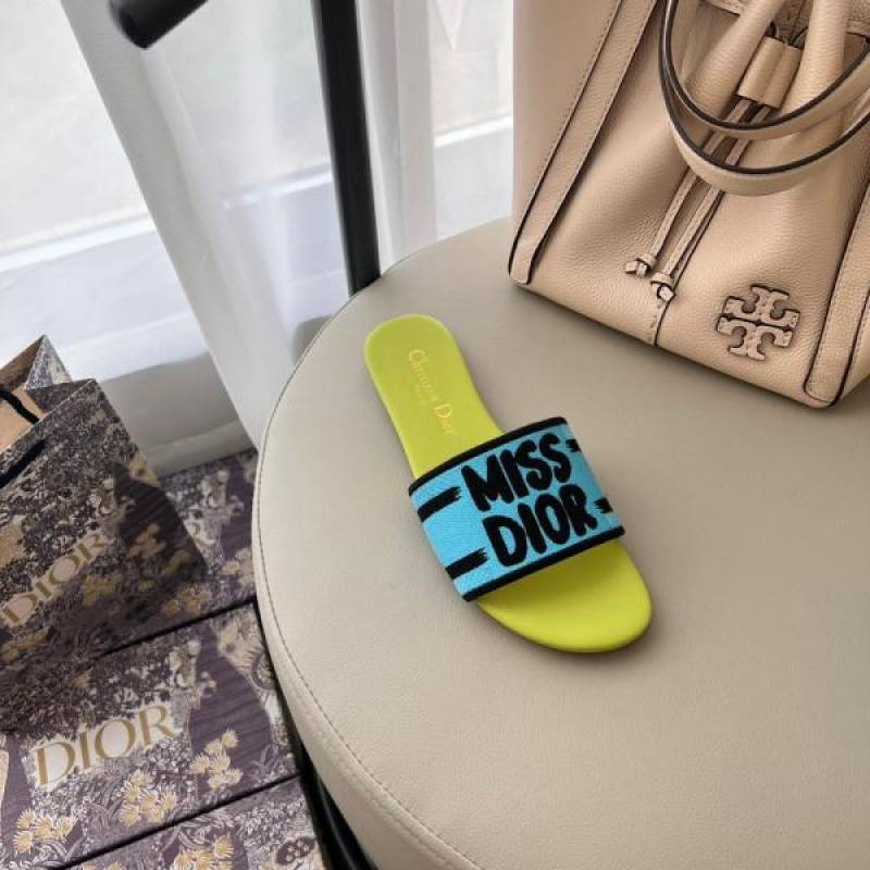 Dior_Miss_Diyor_Dway_Flats_For_Woman_With_Original_Box_And_Carry_Bag