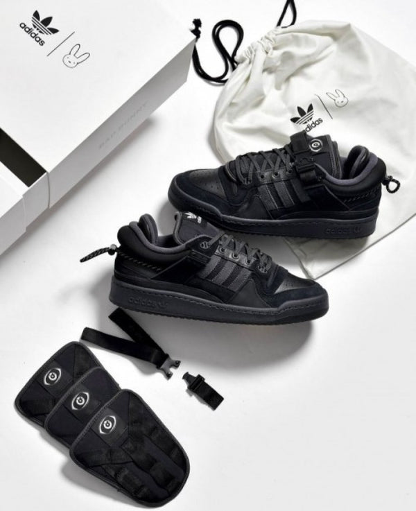 Adidas forum x bad bunny black women