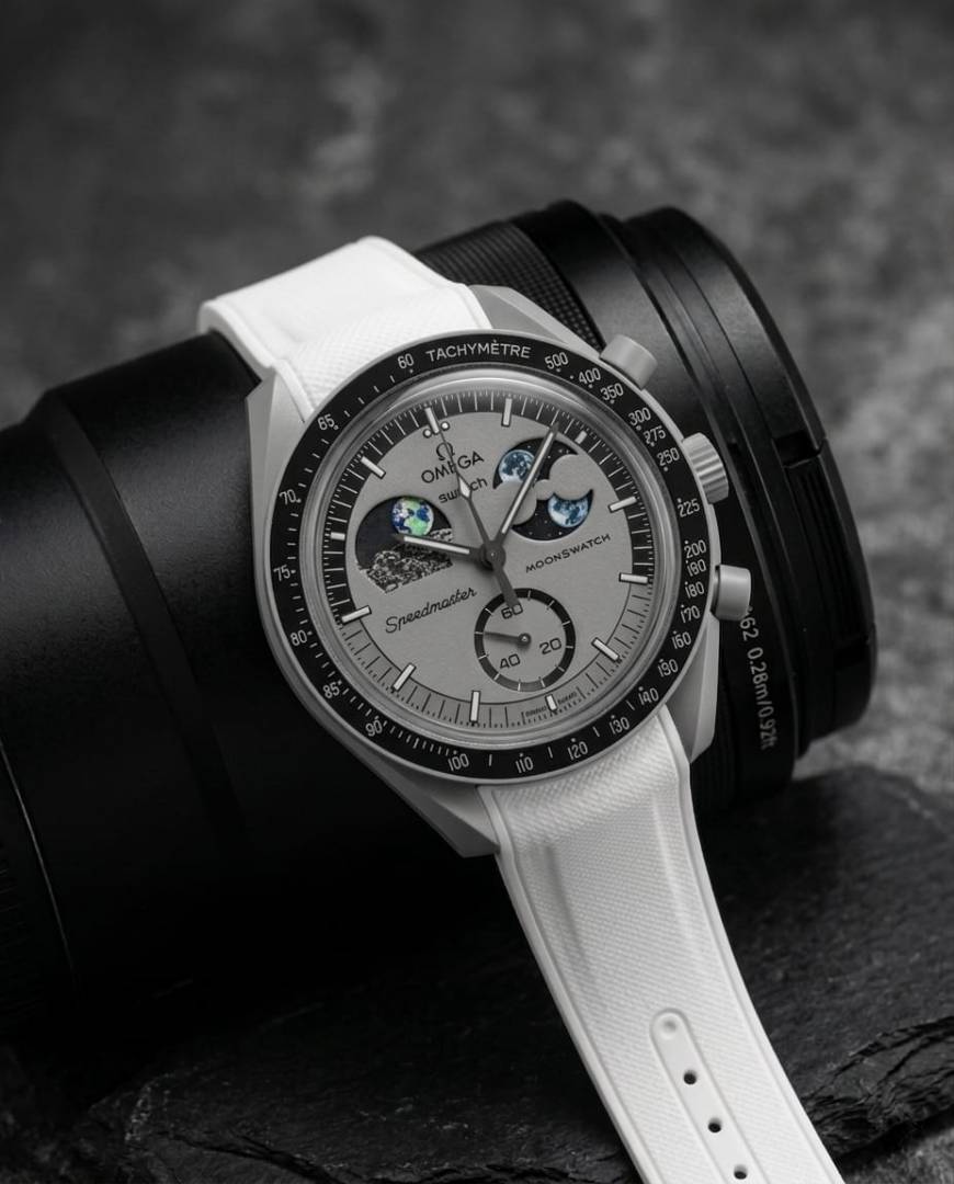 Omega Moon Watch Limited Edition Full White