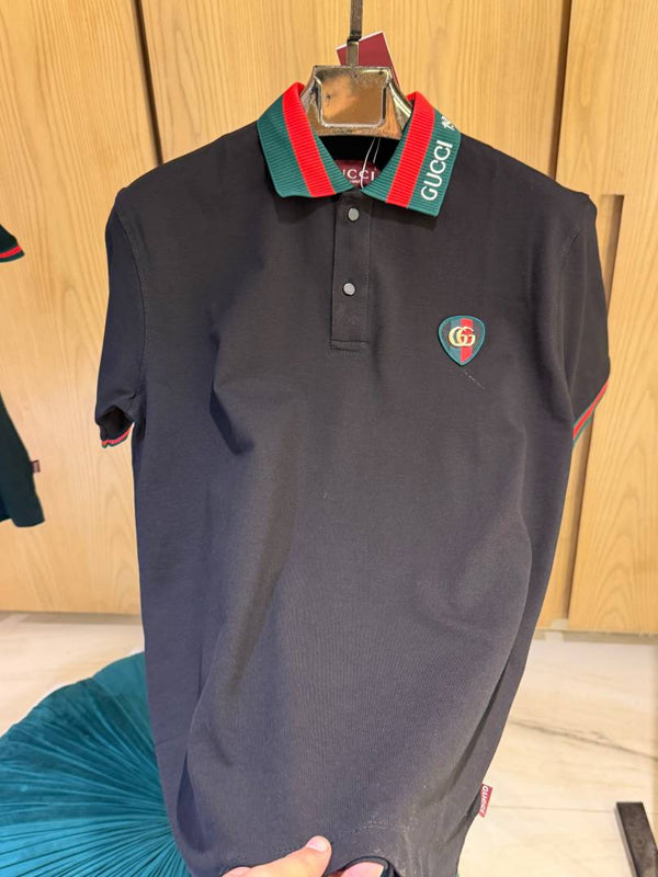 GUCCXI IMPORTED STORE ARTICLE POLO T SHIRT