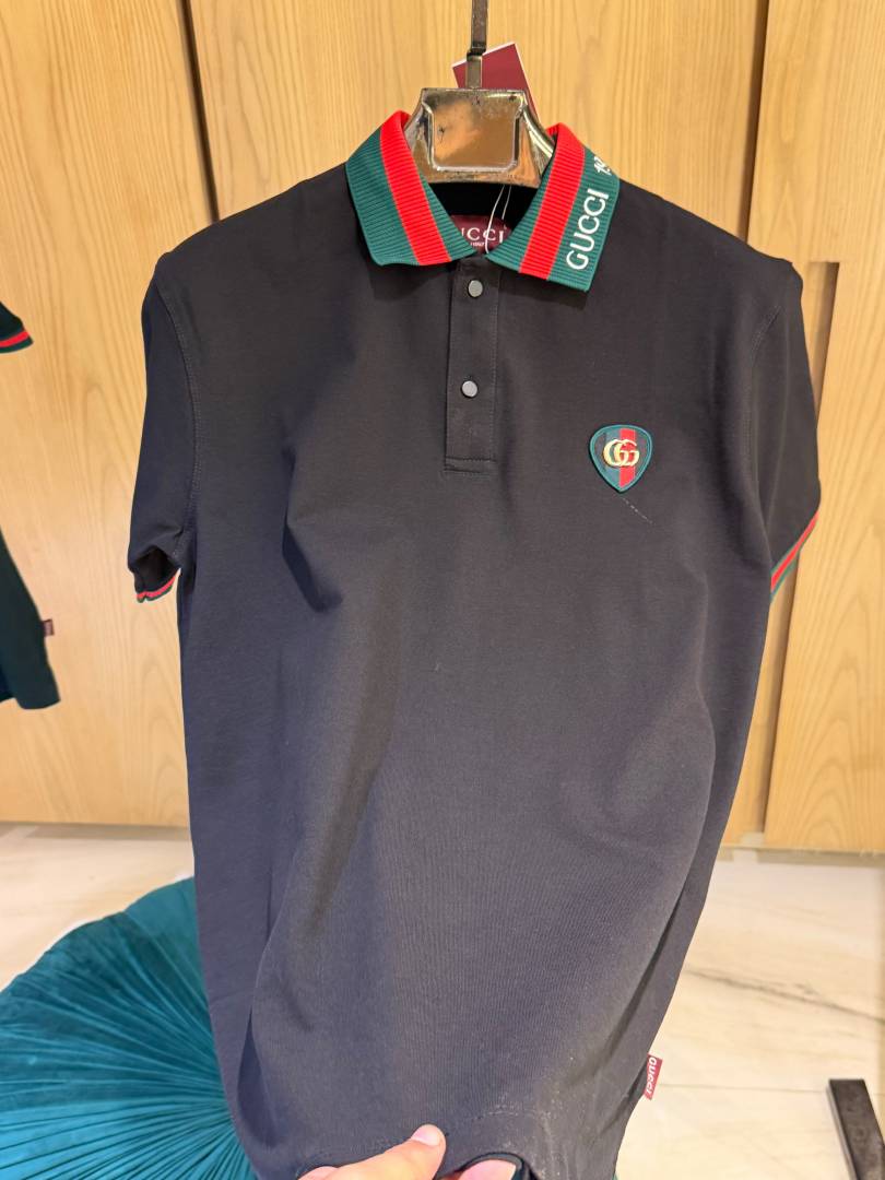GUCCXI IMPORTED STORE ARTICLE POLO T SHIRT