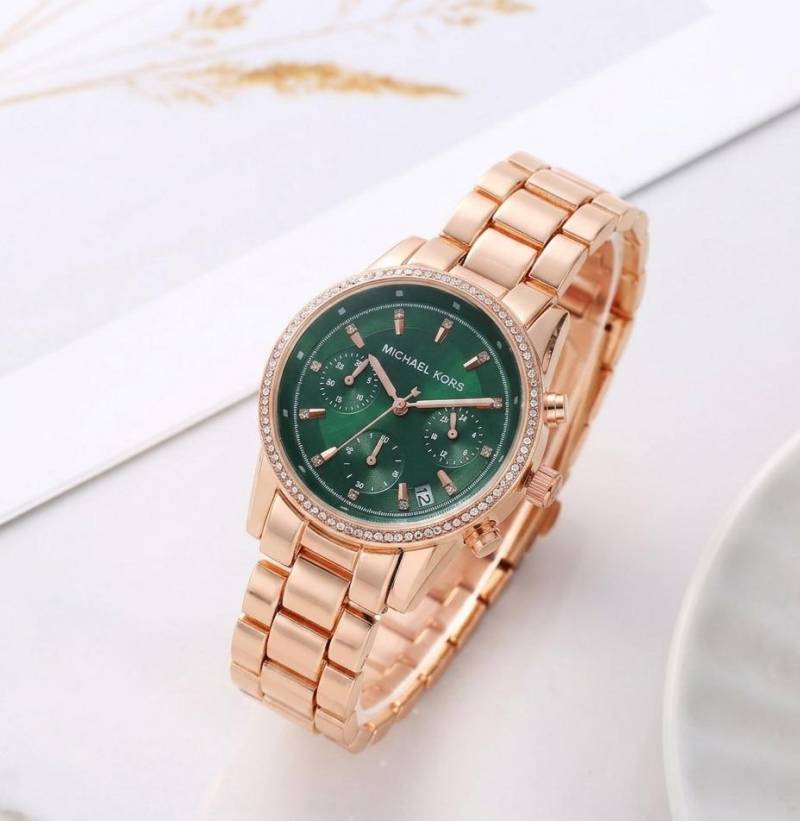 Michael Kors Bryant Chronograph Copper-Green