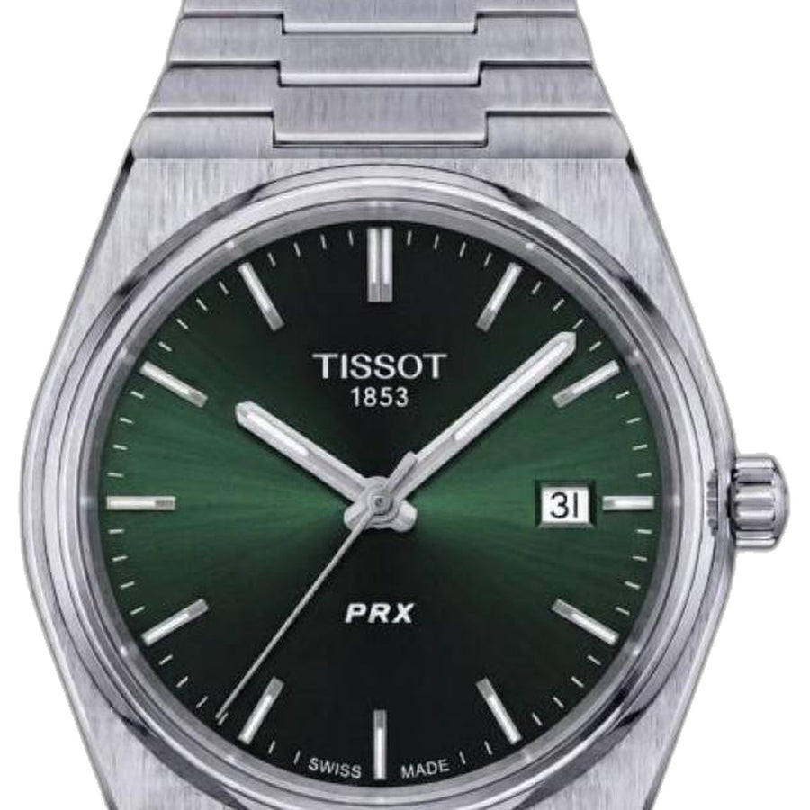 Tissot 1853 PRX Silver Green Dial