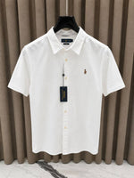 Ralph LAUREN P-OLO IMPORTED STORE ARTICLE SHIRT LINEN FABRIC
