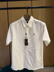 Ralph LAUREN P-OLO IMPORTED STORE ARTICLE SHIRT LINEN FABRIC