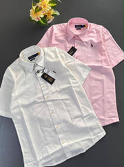 Ralph LAUREN P-OLO IMPORTED STORE ARTICLE SHIRT LINEN FABRIC