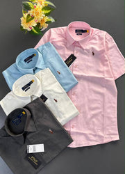 Ralph LAUREN P-OLO IMPORTED STORE ARTICLE SHIRT LINEN FABRIC