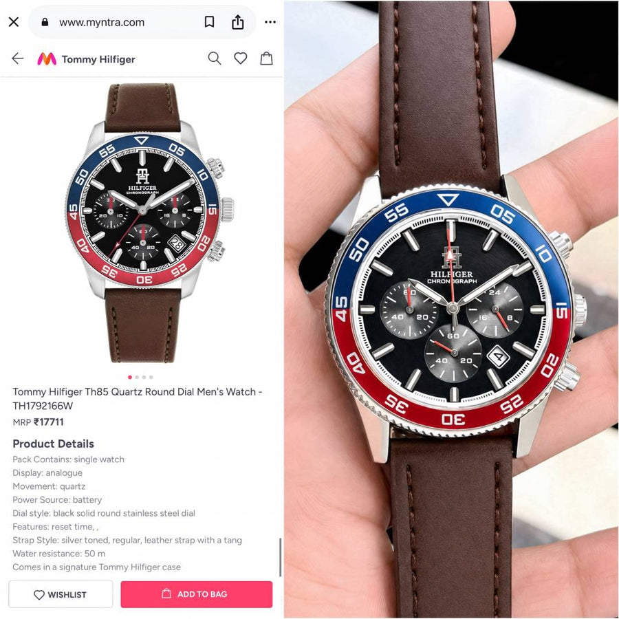 Tommy Hilfiger Th85 Quartz Round Dial TH1792166W
