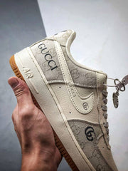 Nike AIRFORCE 1 LOW X GUCHI WHITEGREY