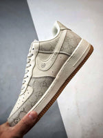 Nike AIRFORCE 1 LOW X GUCHI WHITEGREY
