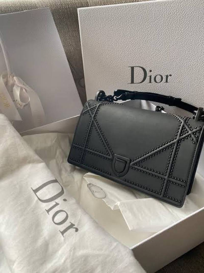Dior Dioorama Matte Black Shoulder Bag With OriginalBox & DustCover Packing