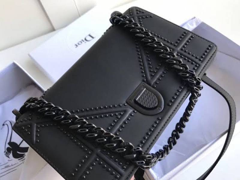 Dior Dioorama Matte Black Shoulder Bag With OriginalBox & DustCover Packing