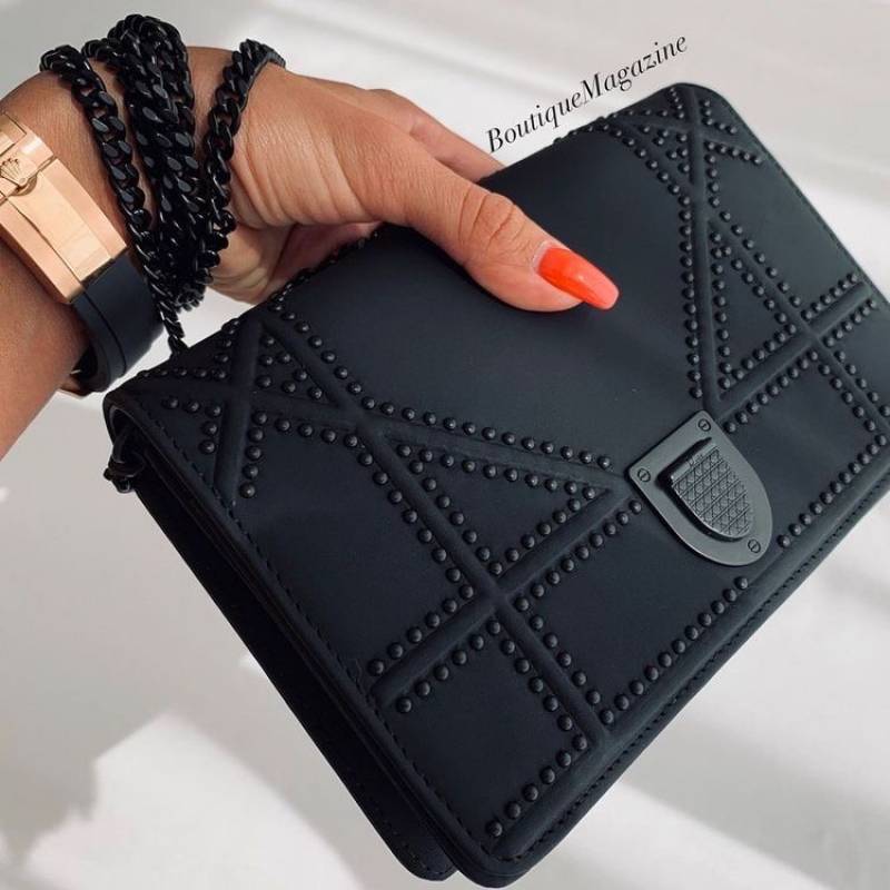 Dior Dioorama Matte Black Shoulder Bag With OriginalBox & DustCover Packing