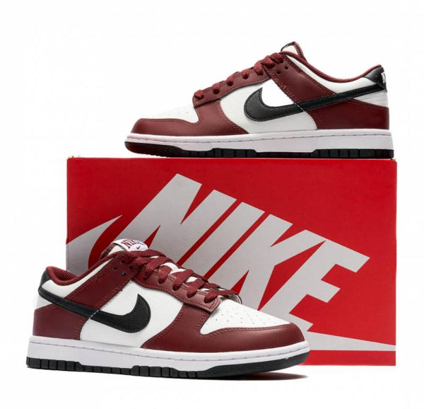The Nikke Dunk Low Dark Team Red