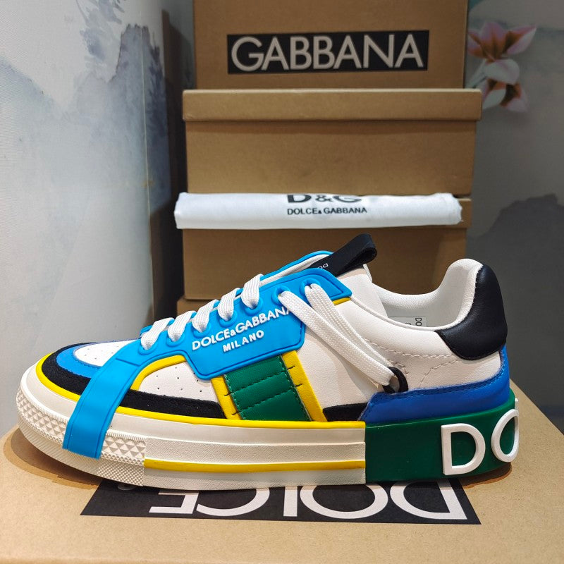 Dolce Gabana Sneaker Calfskin 2 Zero custom low multi colour