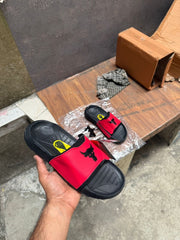 Under armo project rock blackred slides