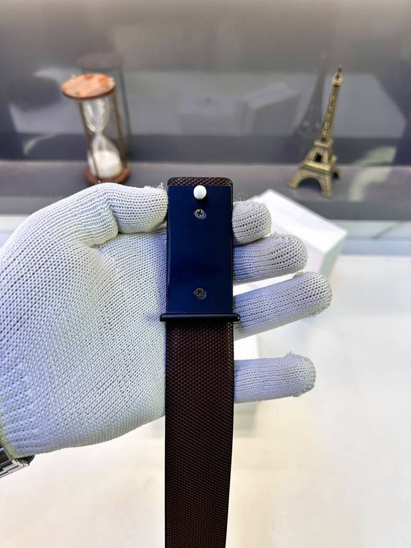 Us_Polo Black Premium Quality Belt Fa 757