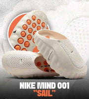 Nike Mind 001 Mules In Cream 6121
