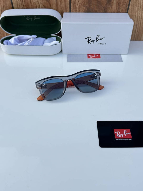 Ray-Ban 0502 grey orange blue