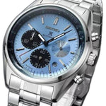 Seiko Prospex Chronograph Silver-Skyblue