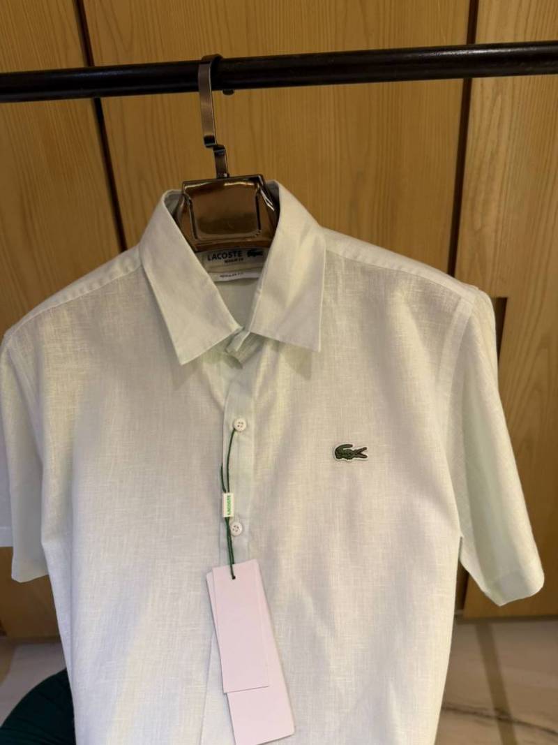 IMPORTED STORE ARTICLE linen fabric SHIRT GREY COLOUR