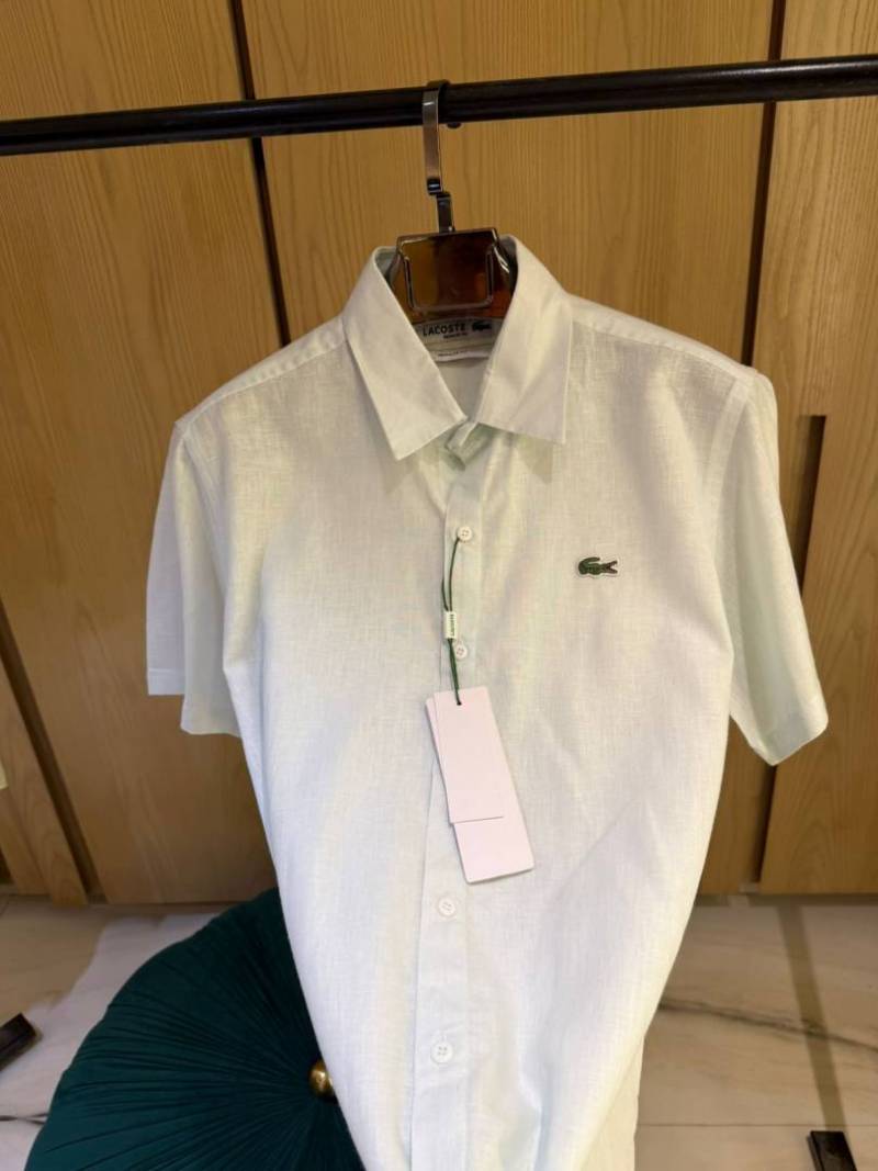 IMPORTED STORE ARTICLE linen fabric SHIRT GREY COLOUR