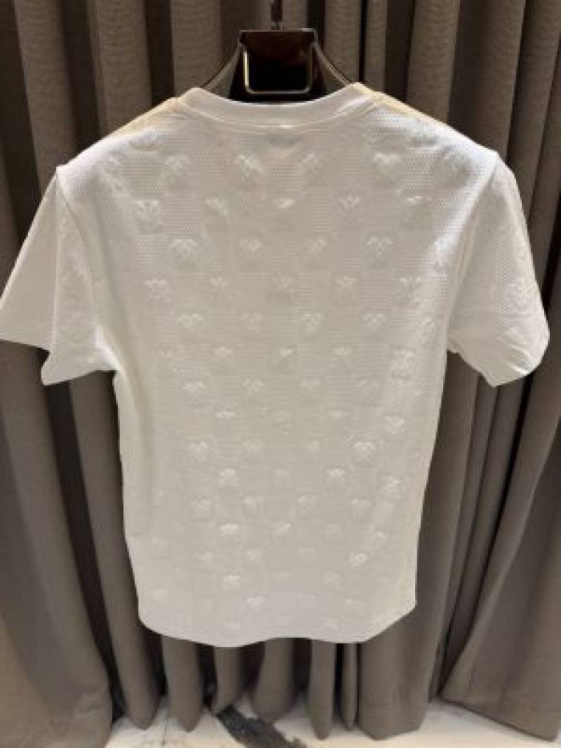 Amiri Full Monogram Round Neck T-shirt White
